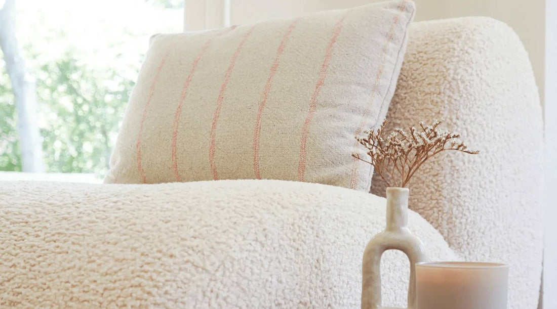 Cojines como complementos decorativos