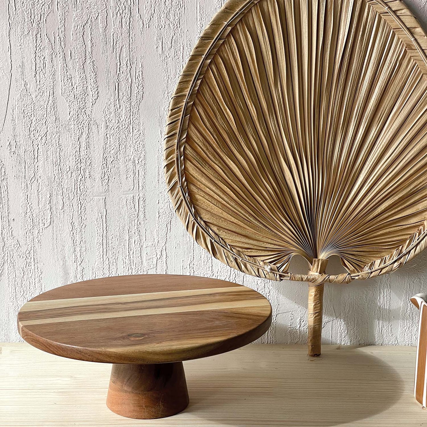 Tortero / Pedestal - Acacia