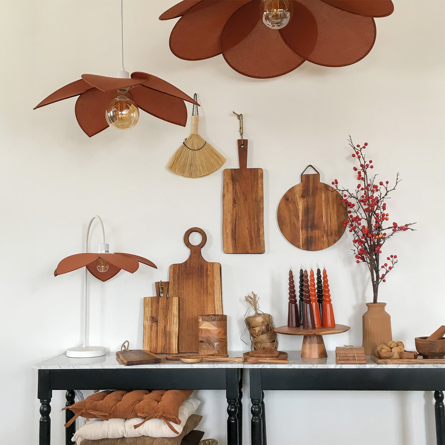 Tortero / Pedestal - Acacia