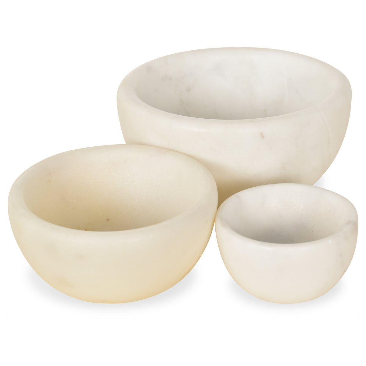 Set 3 mini bowls Mármol
