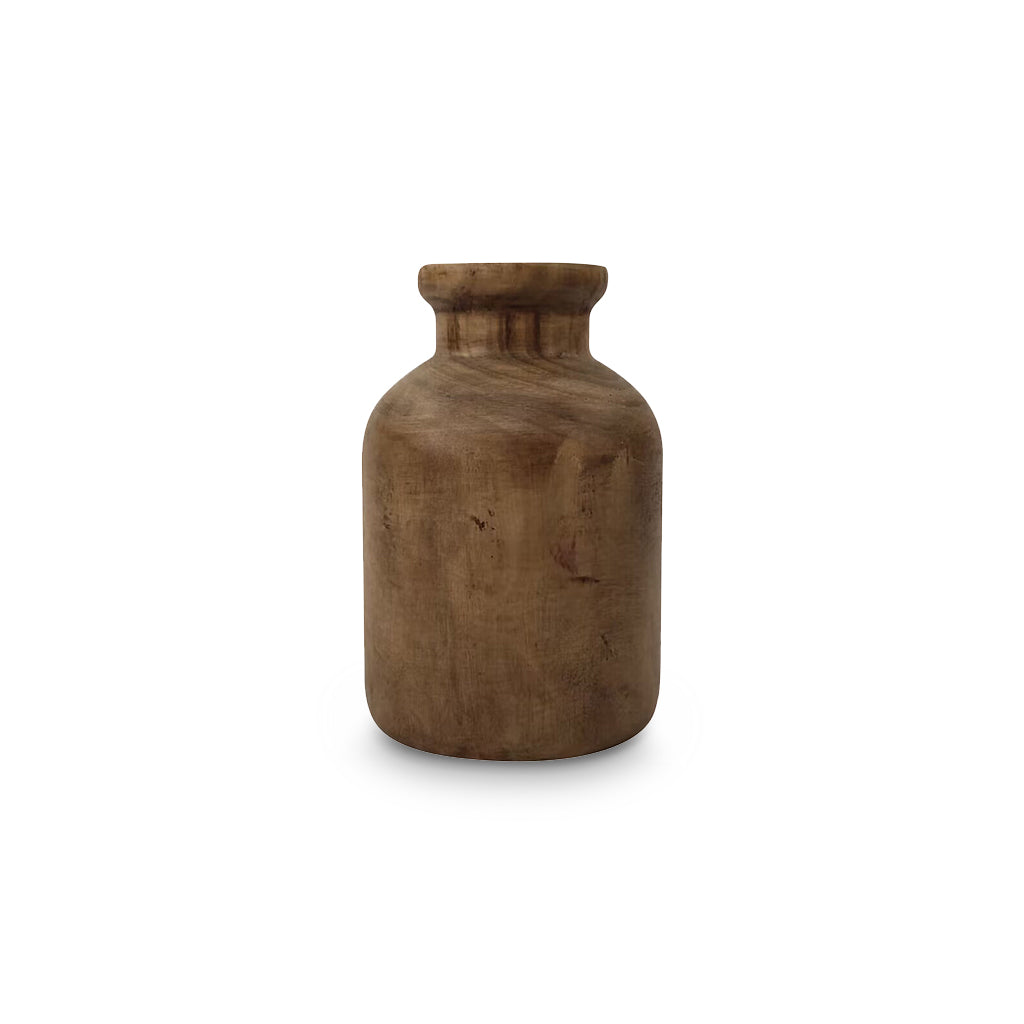 Jarrón Madera Brownie