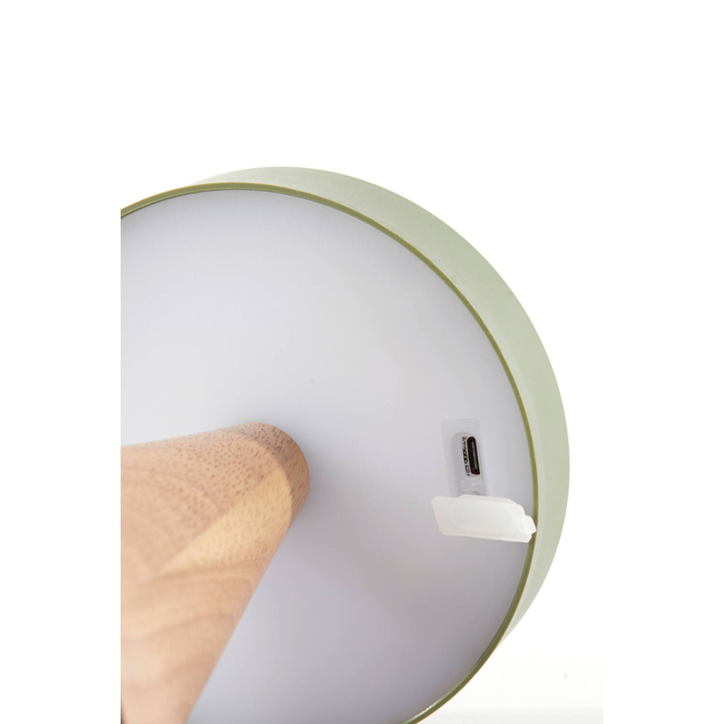 Lámpara sobremesa inalámbrica / recargable LED - Anakena wood