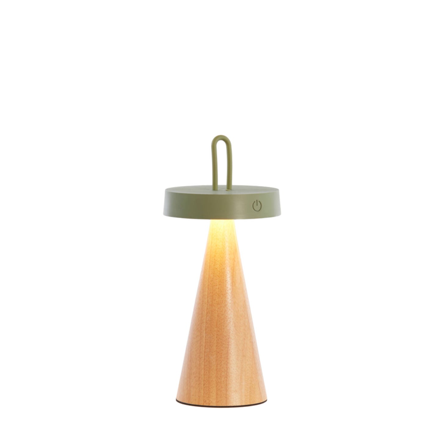 Lámpara sobremesa inalámbrica / recargable LED - Anakena wood