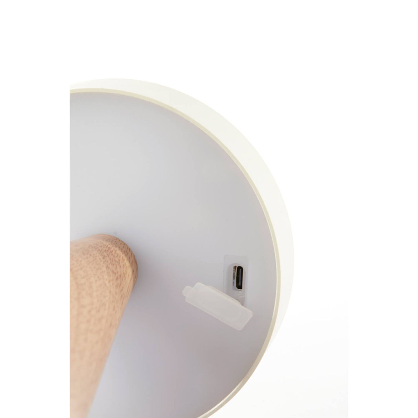Lámpara sobremesa inalámbrica / recargable LED - Anakena wood