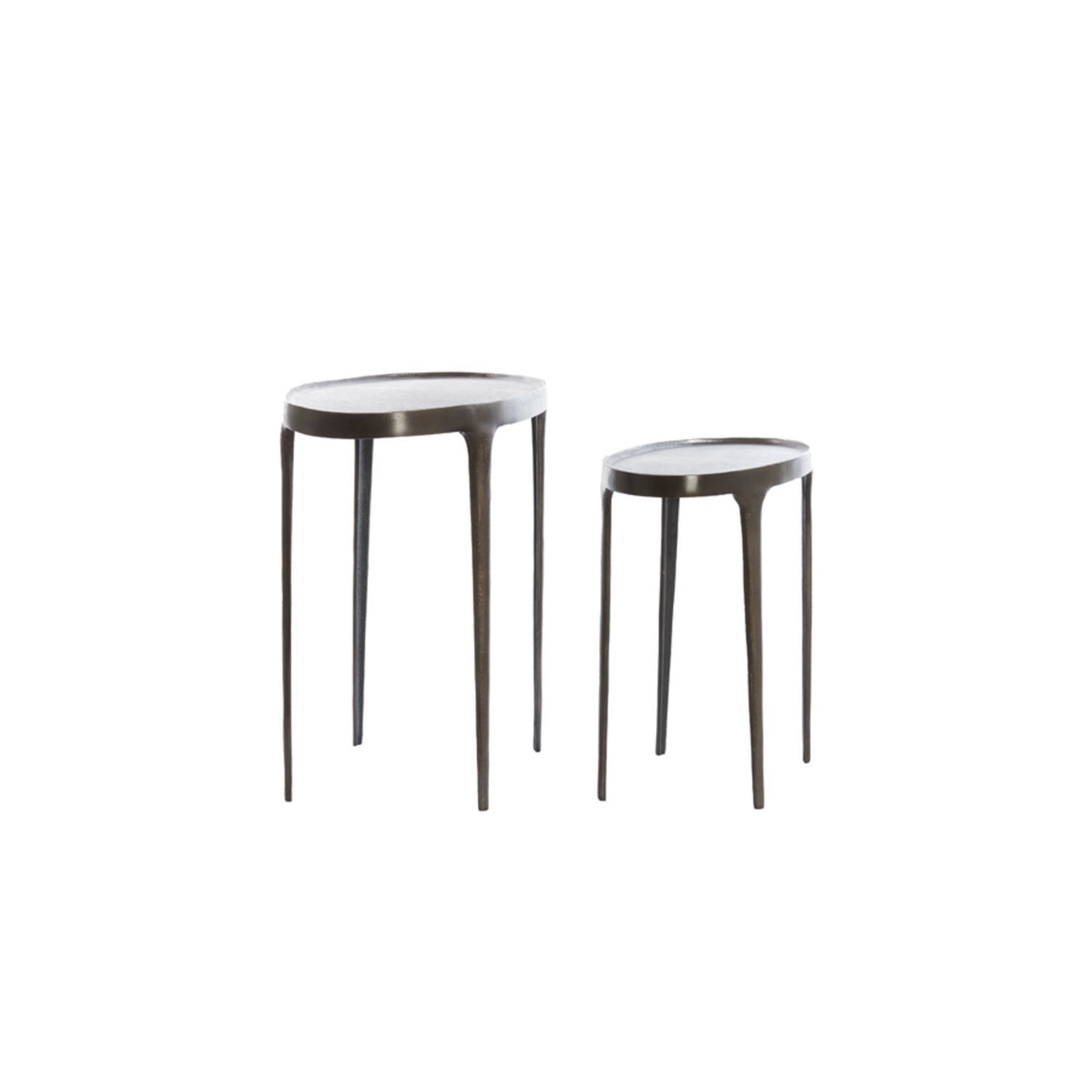 Mesas Laterales Inamorata Dark Brown (Set o individual)