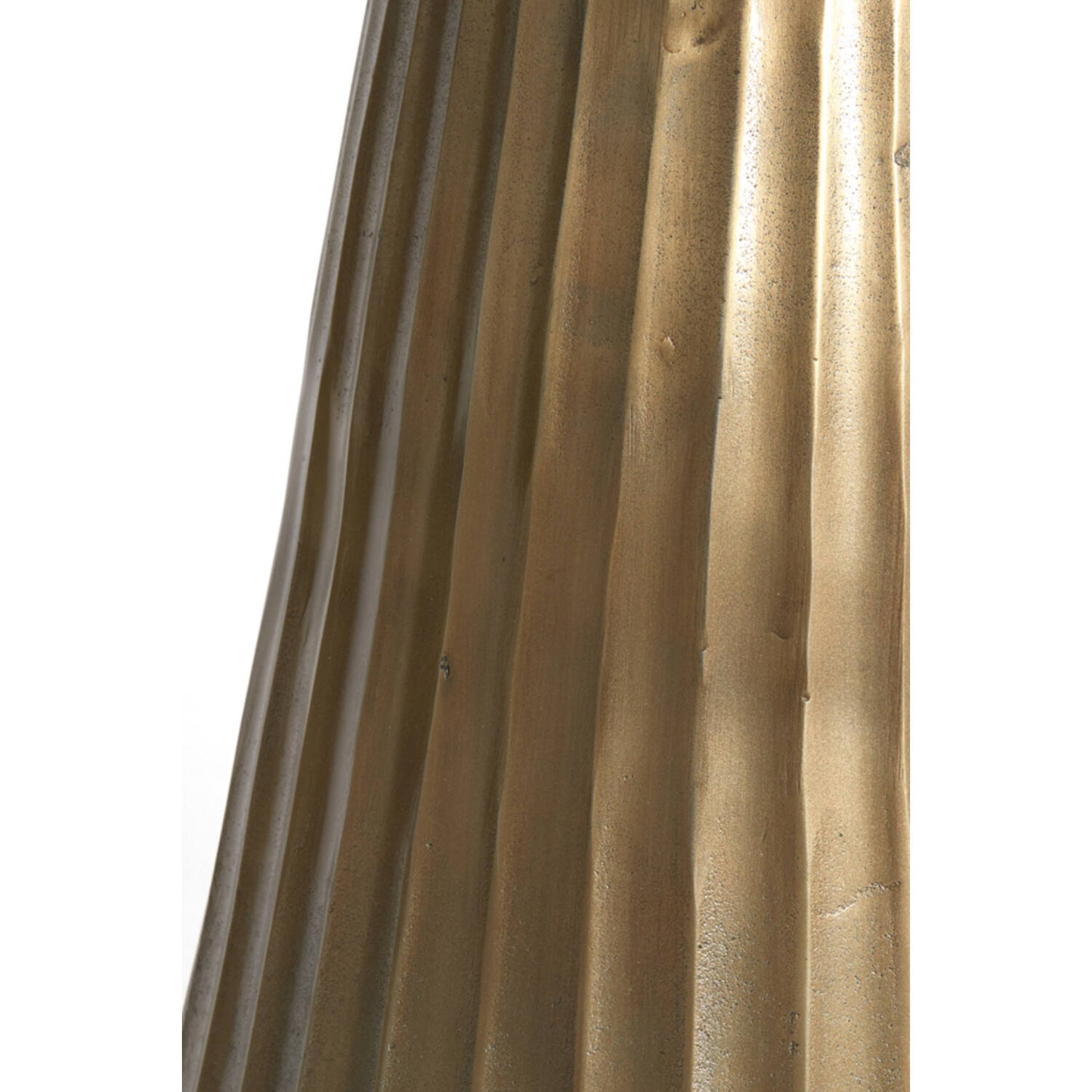 Mesa de Comedor Mármol café y bronce envejecido - Rihanna