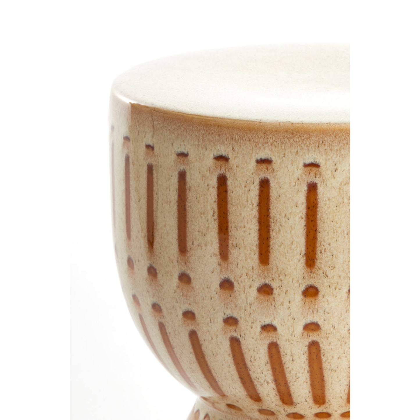 Taburete / Mesa lateral cerámica Algarve