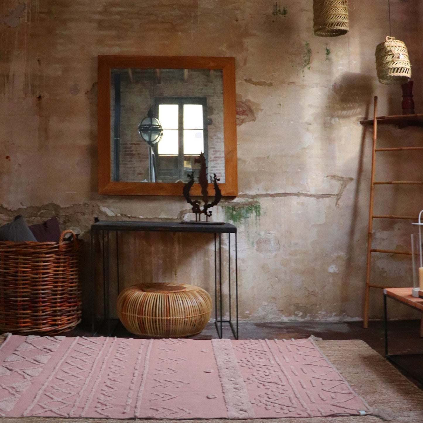 Alfombra Lavable Tribu Vintage Nude