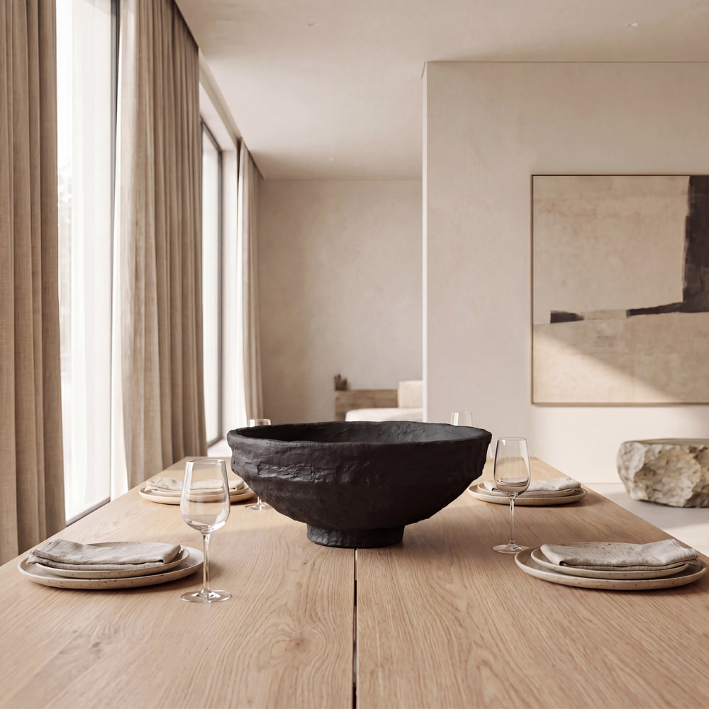 Bowl decorativo - Sahara Black (Dos tamaños)