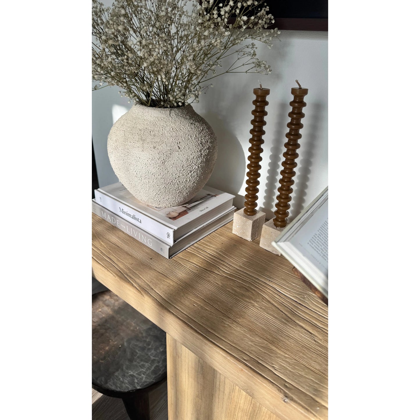 Set de 2 vela largas rings