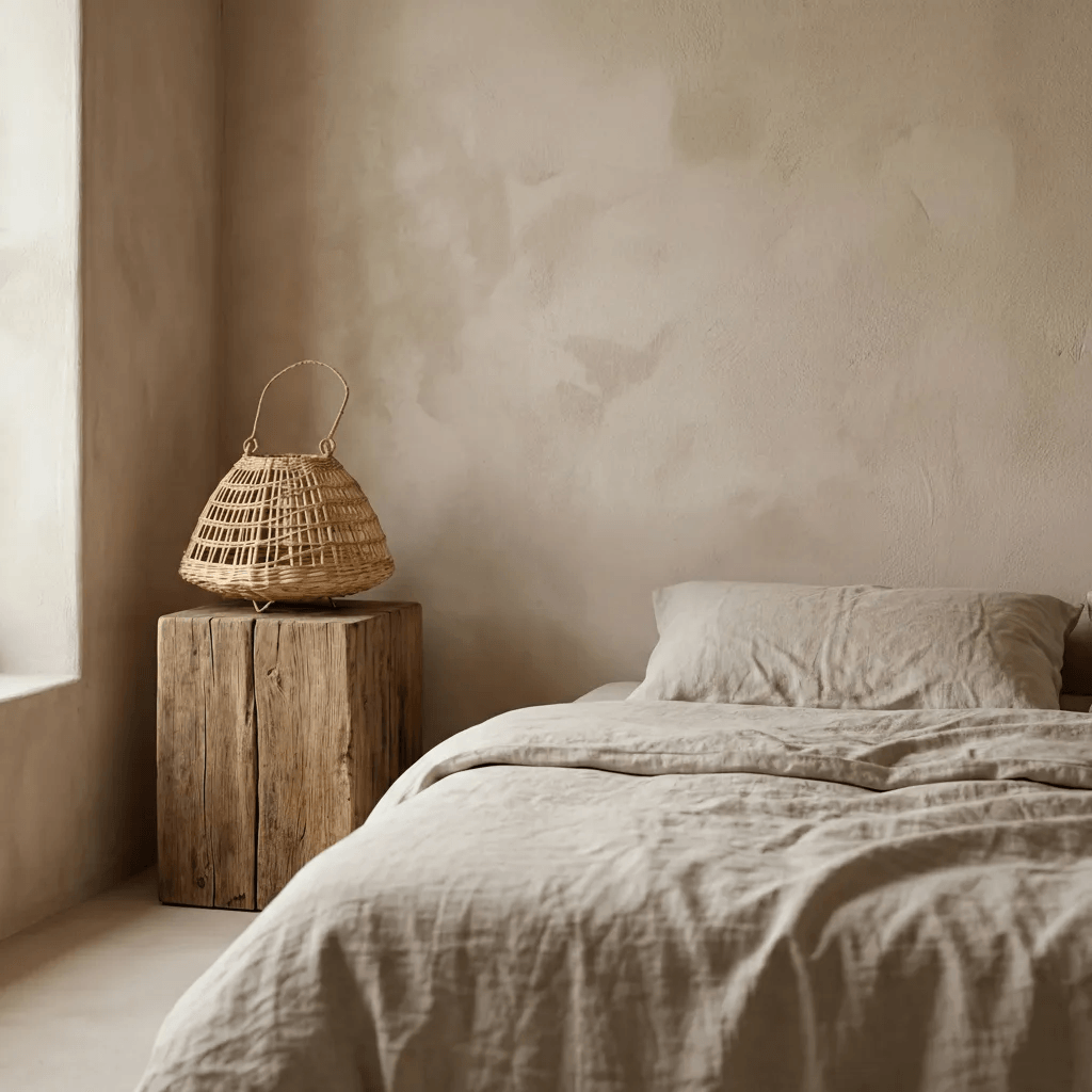 Lámpara sobremesa fibra natural - Big Pig Chile