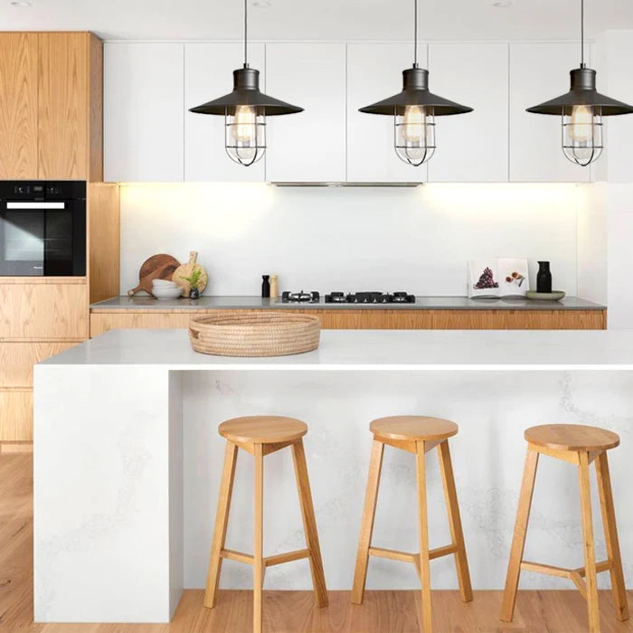 Lámpara colgante vintage negra - Dinner S