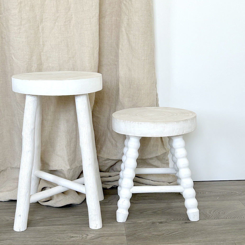 Taburete Scalloped