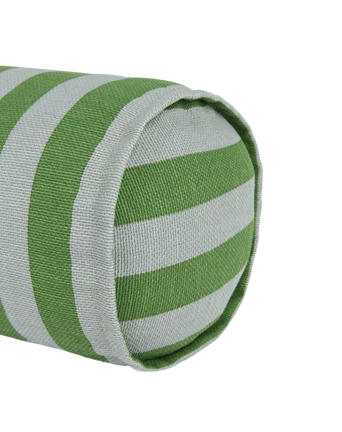 Cojín vibes cylinder - Green blue stripes