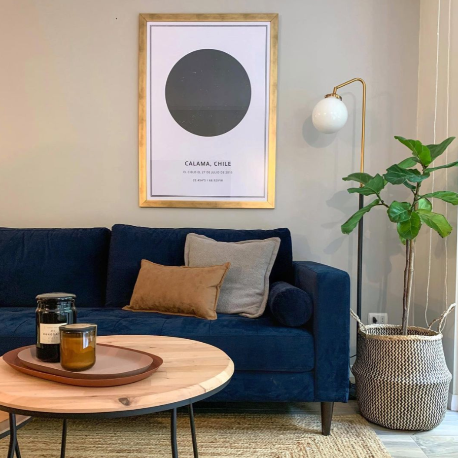 Vidrio Repuesto Midcentury de Pie