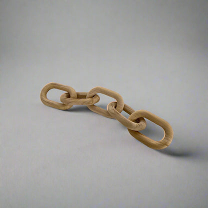 Cadena de madera curve
