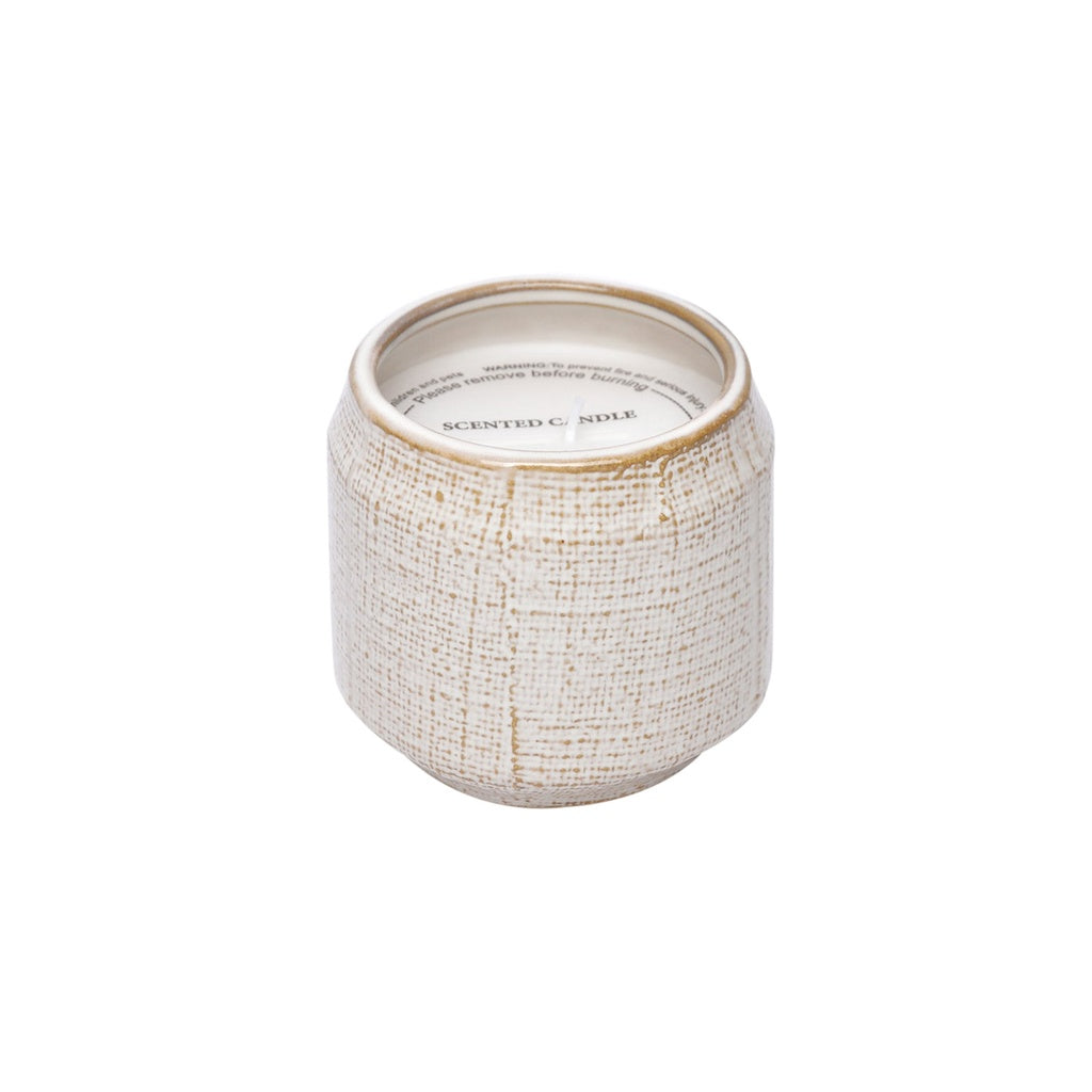 Vela aromática textura