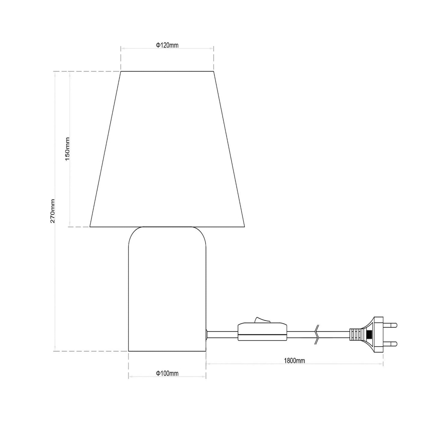 Lámpára de sobremesa Toddy