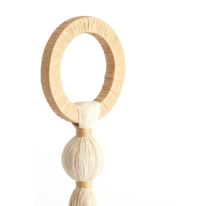 Ornamento raffia Tulum - Cream