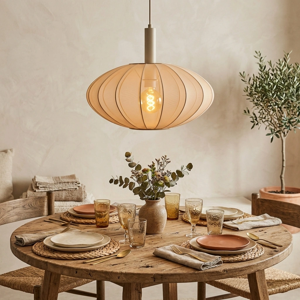 Lámpara colgante Sara - Beige - Big Pig Chile