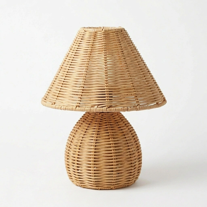 Lámpara sobremesa baby rattan