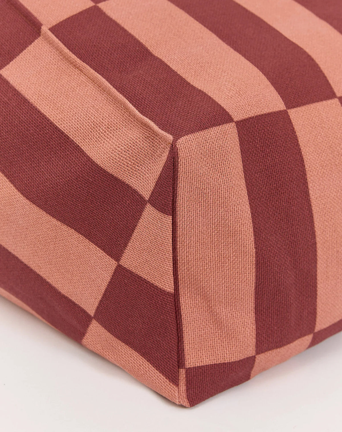 Pouf sillón vibes - Maroon tiles