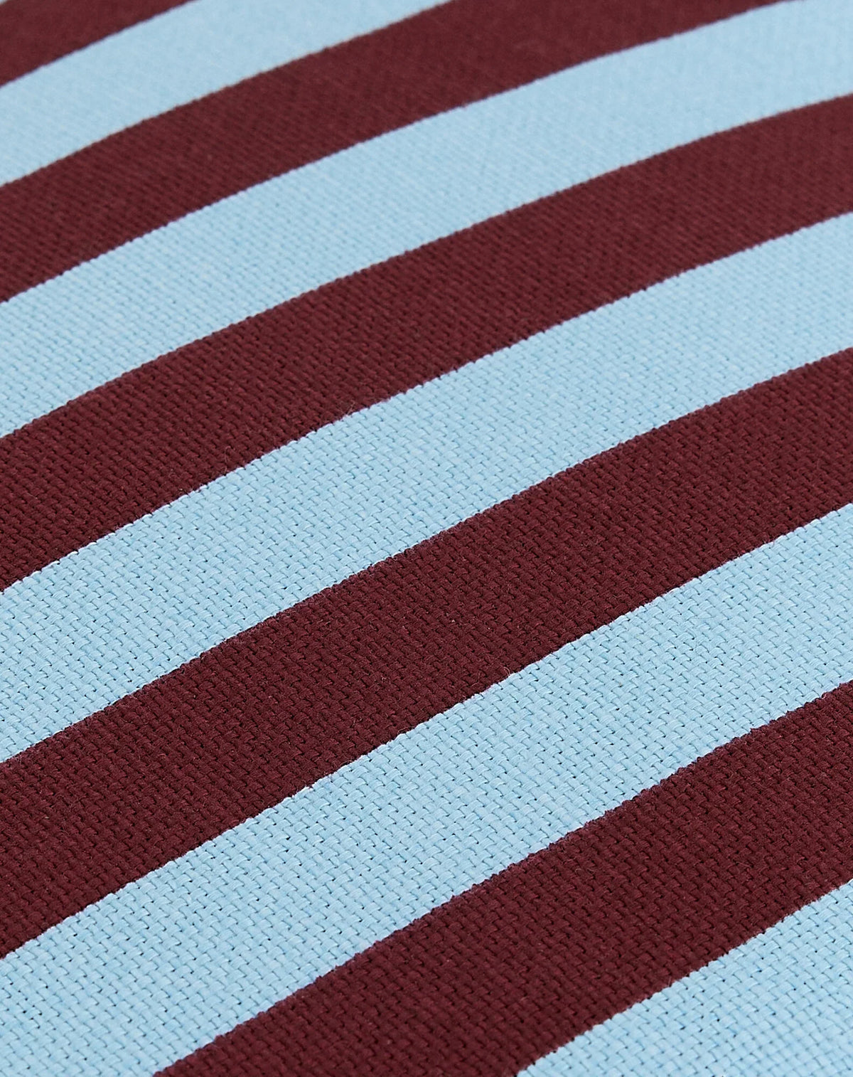 Pouf redondo vibes - Burgundy blue stripes