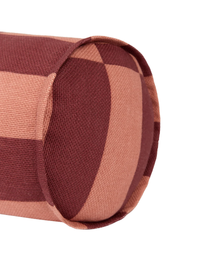 Cojín vibes cylinder - Maroon tiles