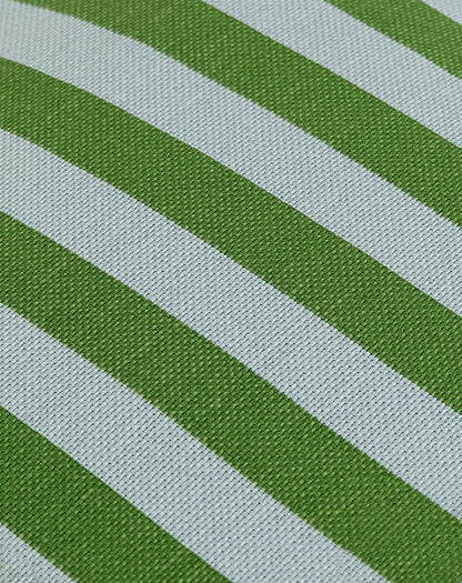 Cojín vibes cylinder - Green blue stripes