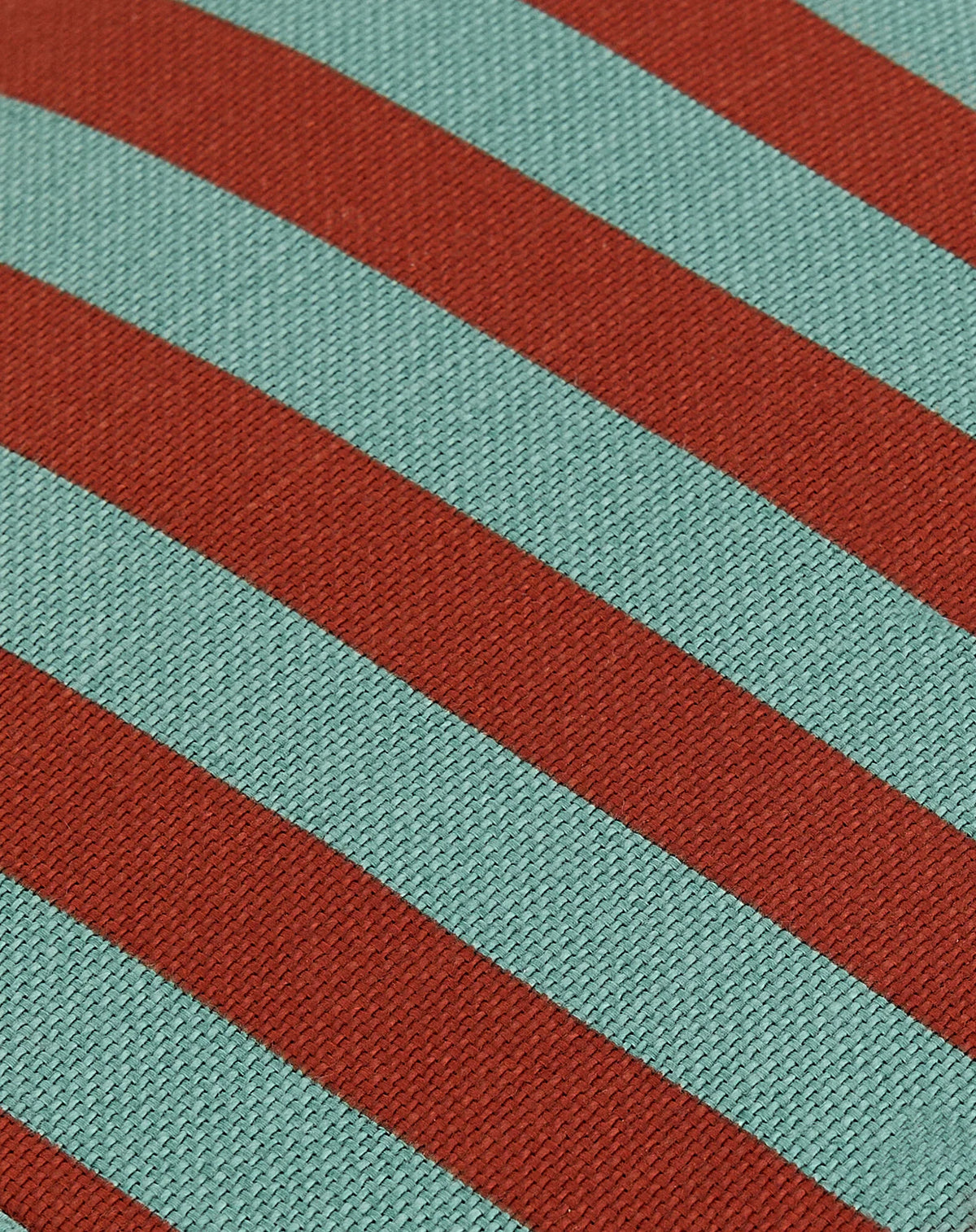 Cojín vibes cylinder - Red teal green stripes