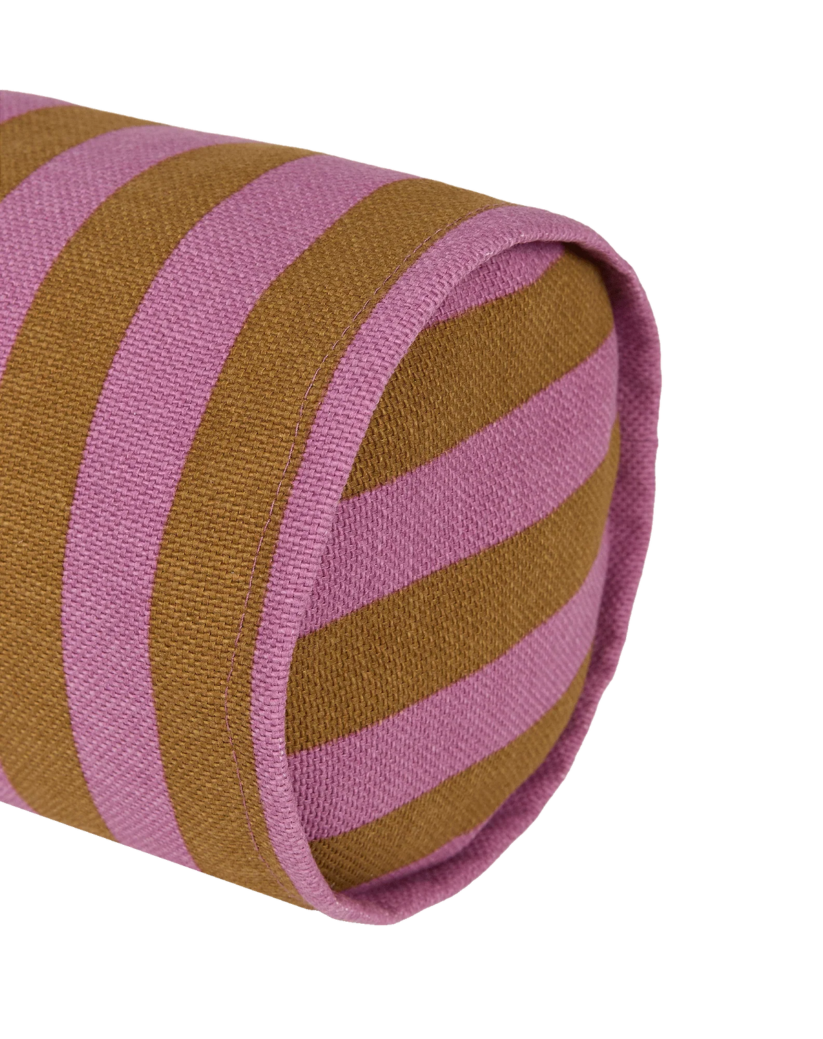 Cojín vibes cylinder - Pink curry stripes
