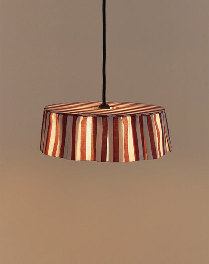 Lámpara colgante Vibes 40 cm - Maroon stripes