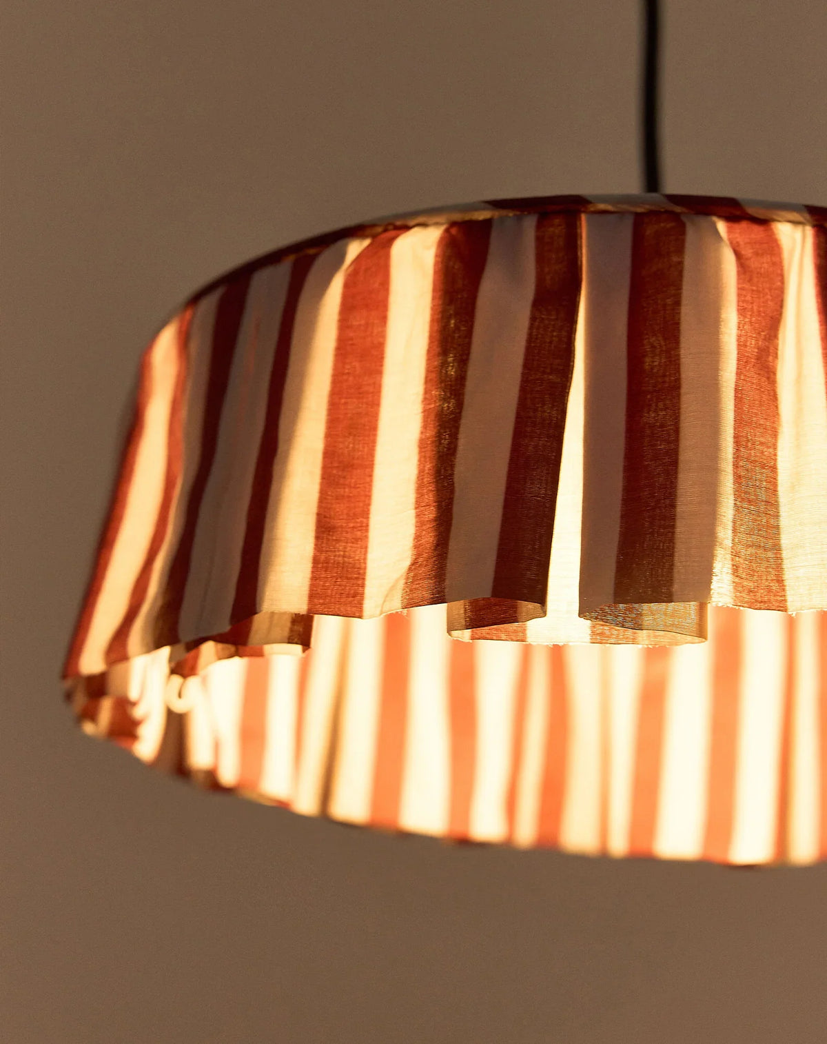 Lámpara colgante Vibes 40 cm - Maroon stripes
