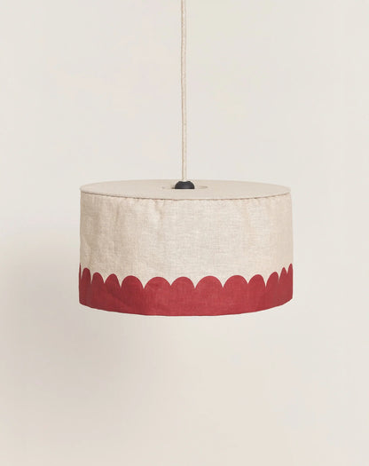 Lámpara colgante Vibes linen 40 cm - Carmine