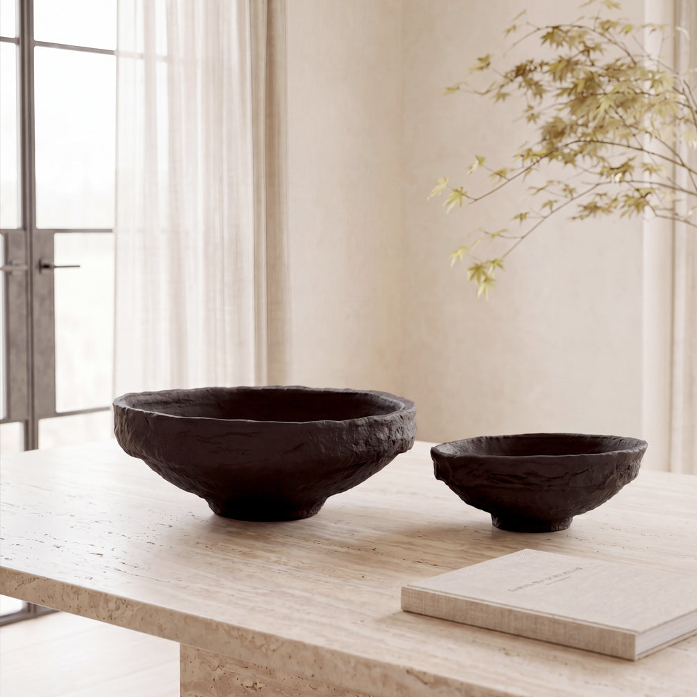 Bowl decorativo - Sahara Black (Dos tamaños)