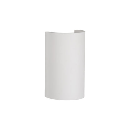 Aplique curvo de Porcelana Gatsby