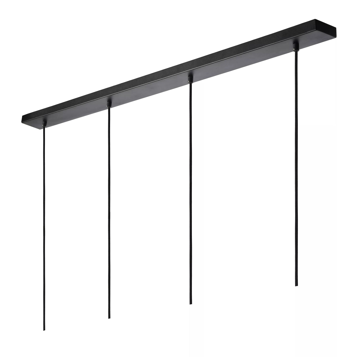 Lámpara colgante porcelana conica - Gatsby cuadruple black