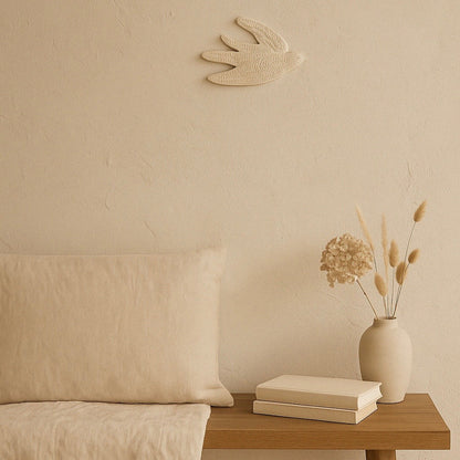 Decoración de pared de papel maché - Birdie