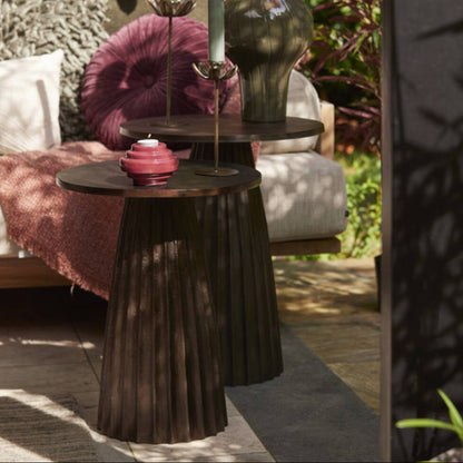 Mesa lateral Monica - dark brown