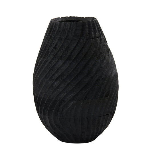 Vasija wooden curvy
