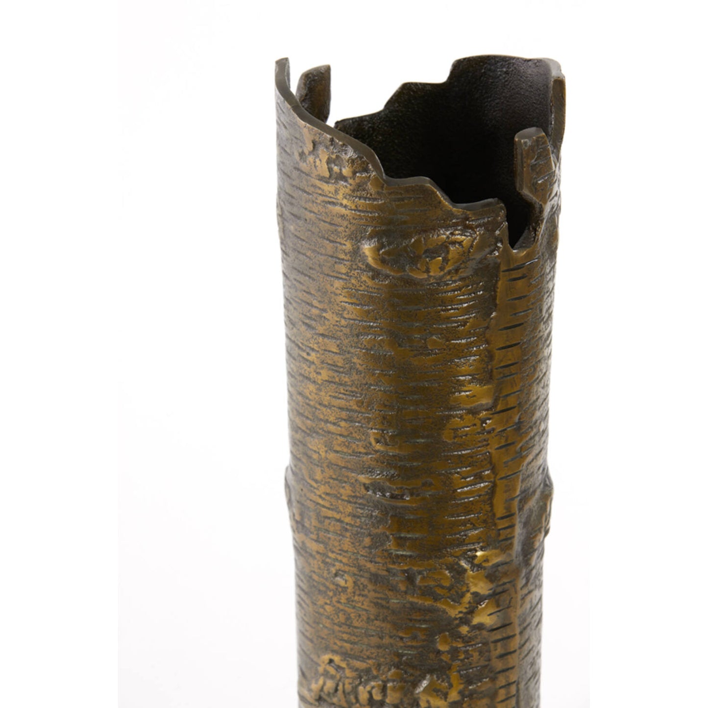 Vasija Sierra antique bronce