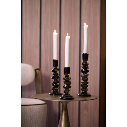 Candelabros Glass olive oil
