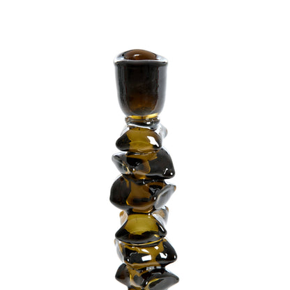 Candelabros Glass olive oil