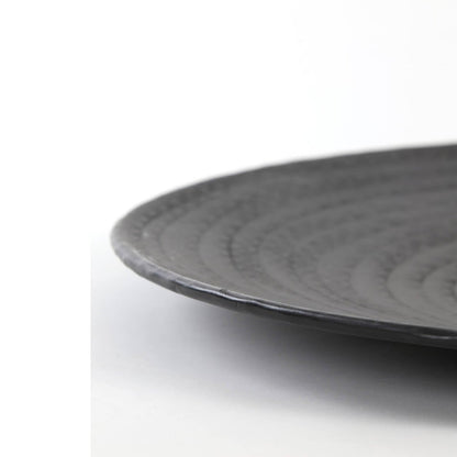 Plato decorativo / Centro de mesa Matt Black