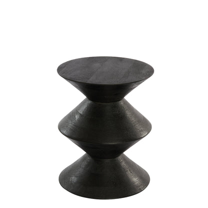 Mesa lateral Zig-Zag - Dark brown - Big Pig Chile