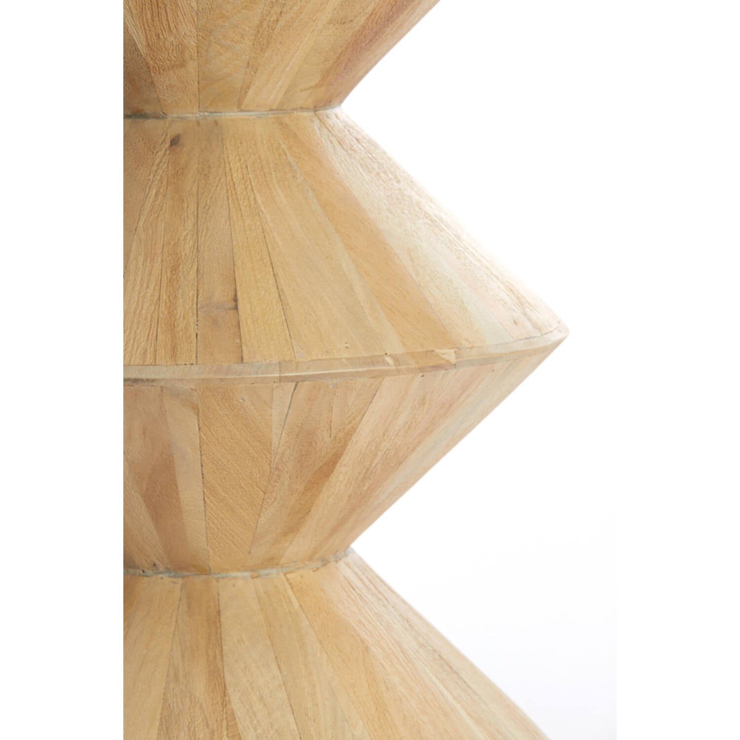 Mesa lateral Zig-Zag - Natural - Big Pig Chile