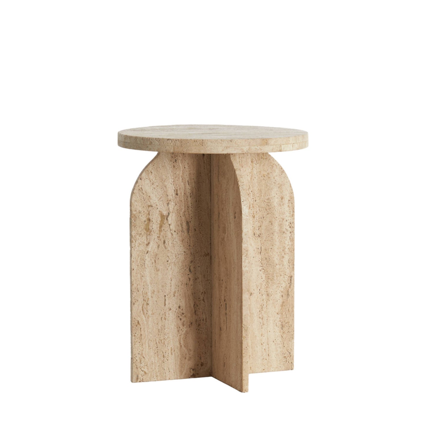 Mesa lateral - Travertine retro
