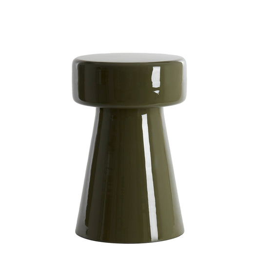 Mesa lateral Cristián Shiny Olive Green