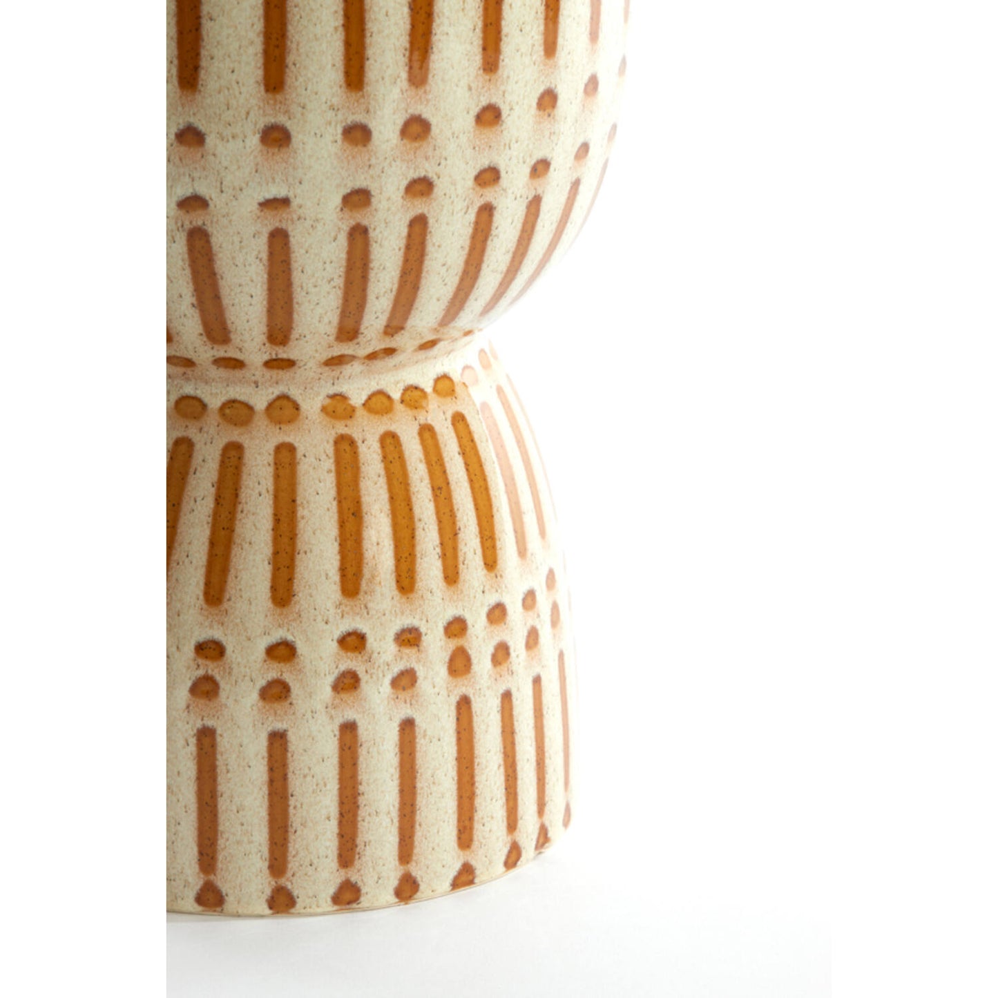 Taburete / Mesa lateral cerámica Algarve