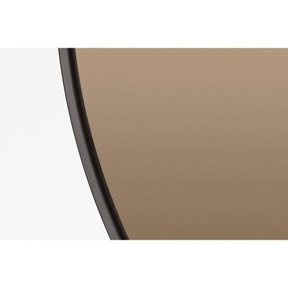Espejo Brown Ø70 cm + borde black